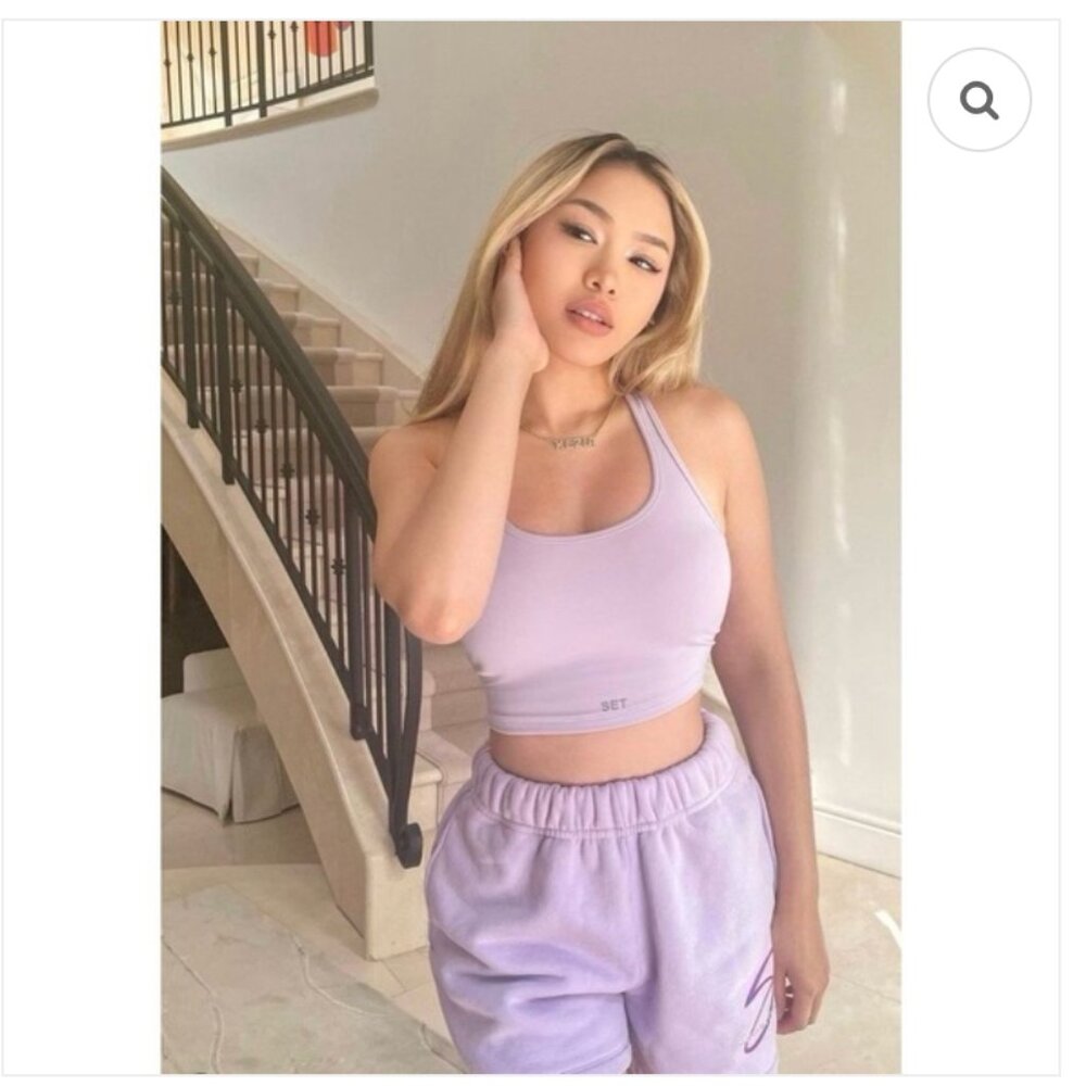 SET ACTIVE SWEATPANTS LOS ANGELES EDITION in Posh (Lilac) S - Picture 6 of 9